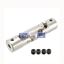 Picture of 4mm to 4mm Inner Dia 2 Section Universal Steering Shaft U Joint Coupler L52XD12  Unique Bargains