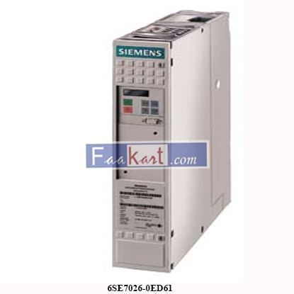 Picture of 6SE7026-0ED61 SIEMENS  SIMOVERT MASTERDRIVES VECTOR CONTROL CONVERTER COMPACT UNIT