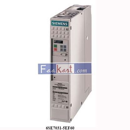 Picture of 6SE7031-5EF60  SIEMENS  SIMOVERT MASTERDRIVES VECTOR CONTROL CONVERTER CHASSIS UNIT