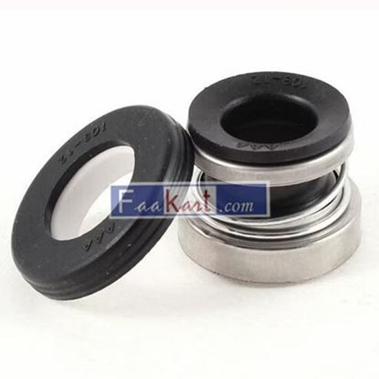 Picture of 12mm x 26mm x 23mm Rubber Bellows Pump Shaft Sealing Mechanical Seal