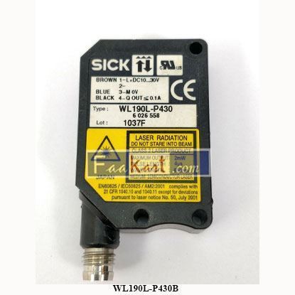Picture of WL190L-P430B  SICK  Photoelectric reflex Switch