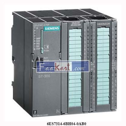 Picture of 6ES7314-6BH04-0AB0  SIEMENS  SIMATIC S7-300, CPU 314C-2 PTP Compact CPU