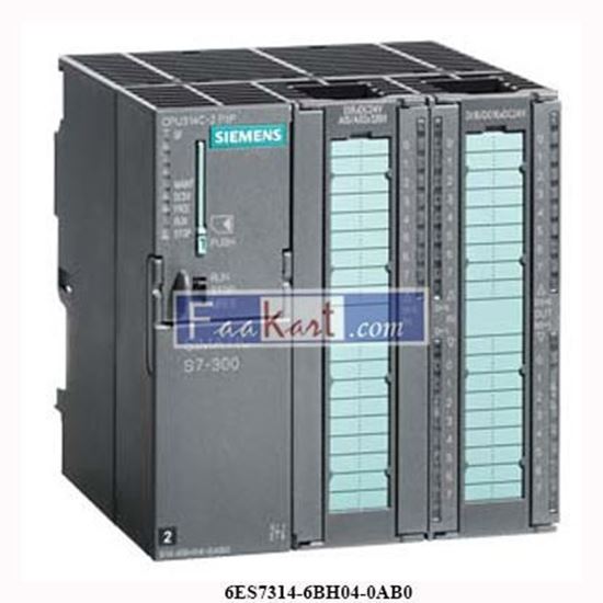 Picture of 6ES7314-6BH04-0AB0  SIEMENS  SIMATIC S7-300, CPU 314C-2 PTP Compact CPU