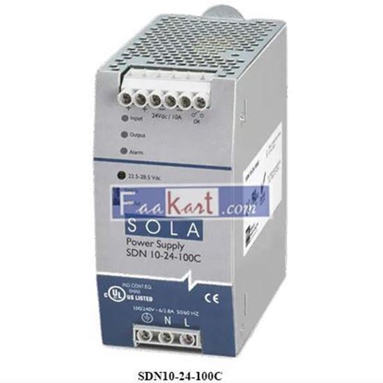 Picture of SDN10-24-100C  SolaHD   DIN Rail Power Supplies 240W 24V 10A CLASS 1 DIV 2 ENVRNMNT