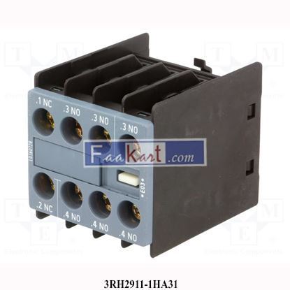 Picture of 3RH2911-1HA31  SIEMENS  Auxiliary contacts