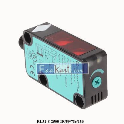 Picture of RL31-8-2500-IR/59/73c/136   Pepperl + Fuchs   Diffuse Photoelectric Sensor