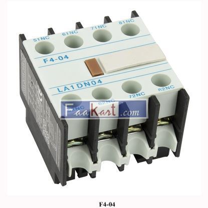 Picture of F4-04  Telemecanique  Auxiliary Contactor  110 VAC