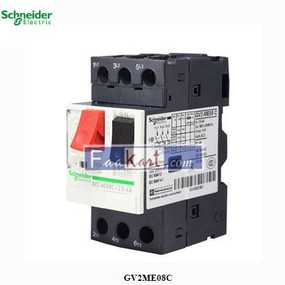Picture of GV2ME08C   Schneider  Motor Protection Circuit Breaker  GV2-ME08C