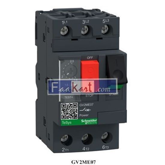 Picture of GV2ME07 Schneider   Motor circuit breaker