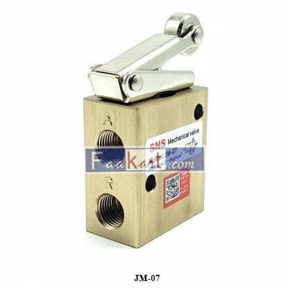 Picture of JM-07   Magic Dealz    1/4BSP Roller Type Solenoid Air Pneumatic Mechanical Valve