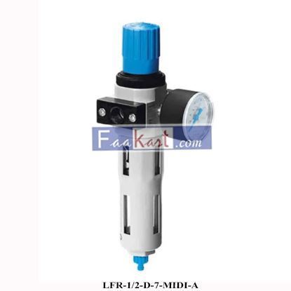 Picture of LFR-1/2-D-7-MIDI-A  |  162714  FESTO  LFR Filter Regulator