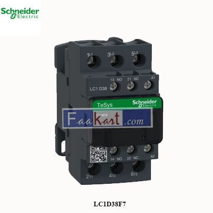 Picture of LC1D38F7  SCHNEIDER ELECTRIC  Contactor