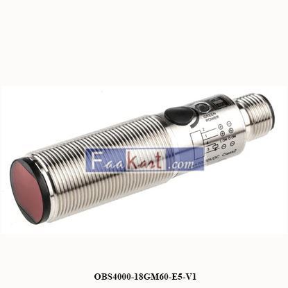 Picture of OBS4000-18GM60-E5-V1   Pepperl + Fuchs  Retroreflective Photoelectric Sensor