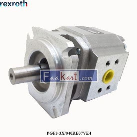 Picture of PGF3-3X/040RE07VE4   REXROTH   INTERNAL  HYDRAULIC GEAR PUMP   R900932111