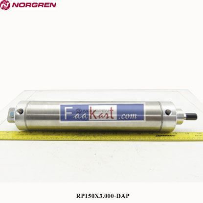 Picture of RP150X3.000-DAP   NORGREN  Roundline Plus Series, 1-1/2" bore x 3" stroke