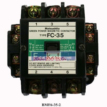 Picture of BMF6-35-2  MATSUSHITA AC MAGNETIC CONTACTOR