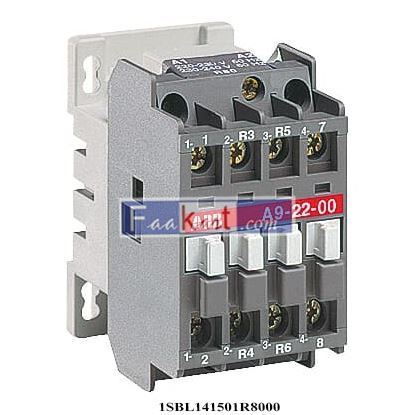 Picture of 1SBL141501R8000  ABB  A9-22-00 220-230V 50Hz / 230-240V 60Hz  Contactor