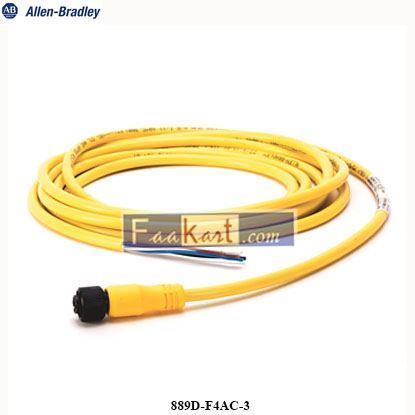 Picture of 889D-F4AC-3  Allen-Bradley  DC Micro Cable