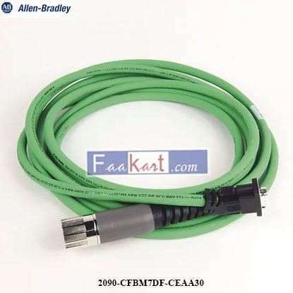 Picture of 2090-CFBM7DF-CEAA30   ALLEN-BRADLEY    Cable, Motor Feedback, Speedtec DIN Connector, Standard, 30m