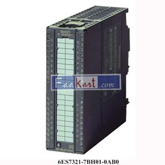 Picture of 6ES7321-7BH01-0AB0  Siemens S7-300, DIGITAL INPUT SM 321, 16 DI, DC 24V