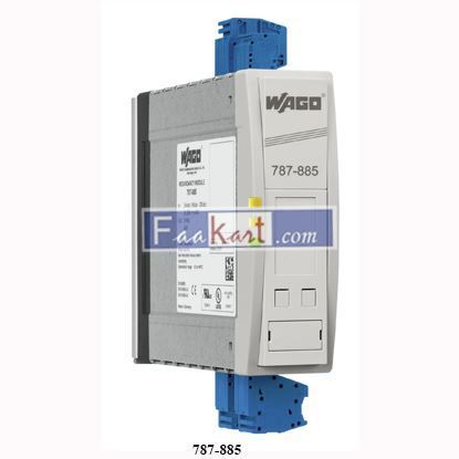 Picture of 787-885  WAGO Redundancy module 2x20A 24V - DC-power supply