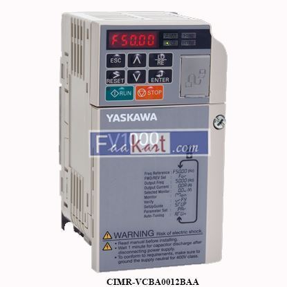 Picture of V1000   CIMR-VCBA0012BAA   YASKAWA   Compact AC Drive
