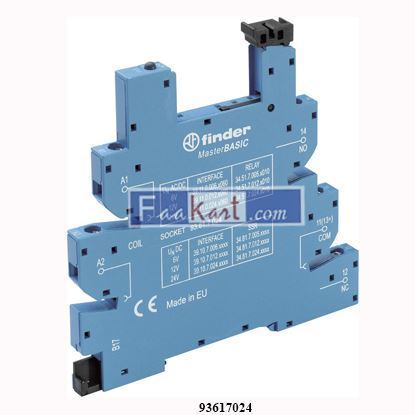 Picture of 93617024  |   93.61.7.024-1  |  FINDER 93 Series Sockets for 34/41 series relays