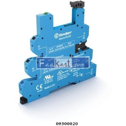 Picture of 09300020  FINDER 93 Series Sockets for 34/41 series relays