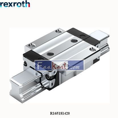 Picture of R165181420  REXOROTH   BALL RUNNER BLOCK CARBON STEEL  KWD-020-FNS-C1-N-1