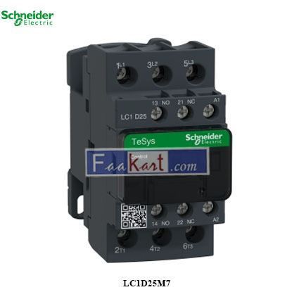 Picture of LC1D25M7   SCHNEIDER     TeSys D contactor