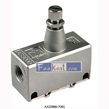 Picture of AS2000-N01  SMC  speed control, 1/8 npt ports