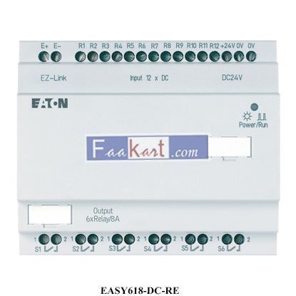 Picture of EASY618-DC-RE  Eaton easy programmable relay
