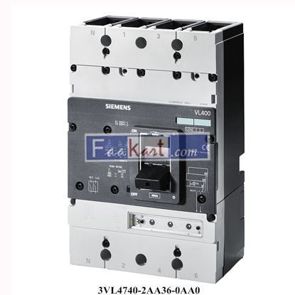 Picture of 3VL4740-2AA36-0AA0  SIEMENS  CIRCUIT-BREAKER