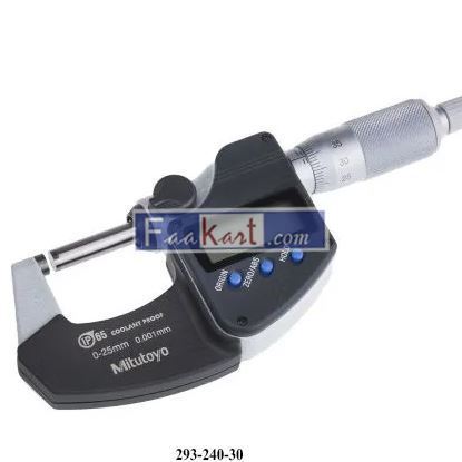 Picture of 293-240-30  Mitutoyo Coolant Proof LCD Micrometer