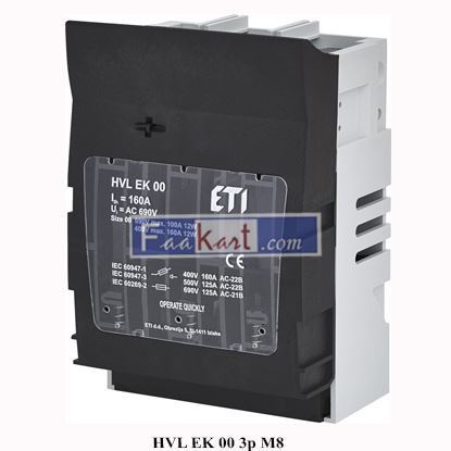Picture of HVL EK 00 3P M8   001701250  Fuse switch disconnector