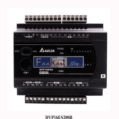 Picture of DVP16ES200R  	 Delta Electronics/Industrial Automation   Programmable Logic Controller DVP Series