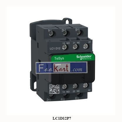 Picture of LC1D12P7  SCHNEIDER ELECTRIC  Contactor: 3-pole