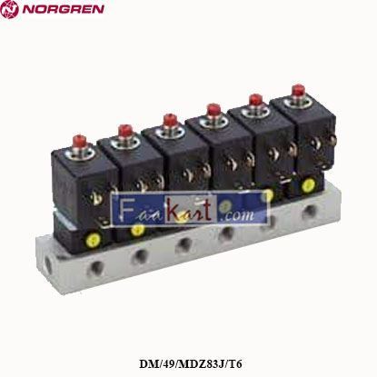 Picture of DM/49/MDZ83J/T6  NORGREN  Solenoid actuated 22mm poppet valves