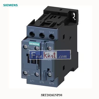 Picture of 3RT20261NP30   Siemens  CONTACTOR   3RT20261NP30