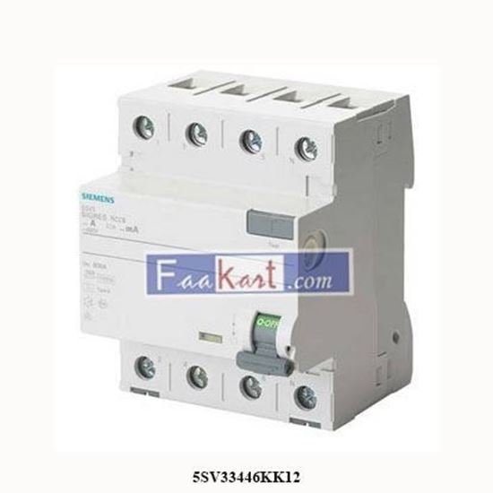 Picture of 5SV33446KK12  Siemens  GROUND fault circuit breaker  5SV3344-6KK12