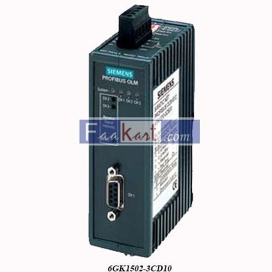 Picture of 6GK1502-3CD10  SIEMENS  PROFIBUS OLM/G12-EEC V3.1 Optical Link Module