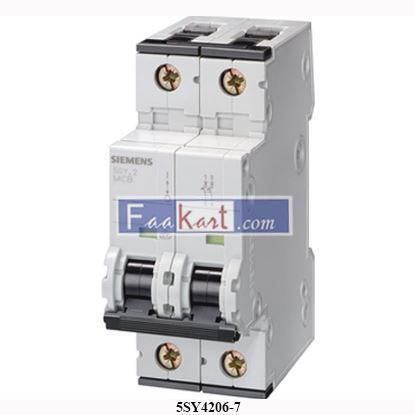 Picture of 5SY4206-7 | 5SY42067 |  SIEMENS  Miniature circuit breaker