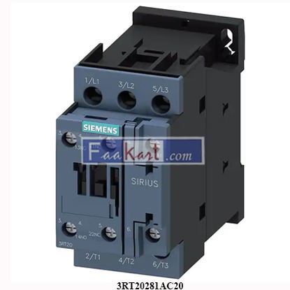 Picture of 3RT2028-1AC20  SIEMENS  Power Contactor