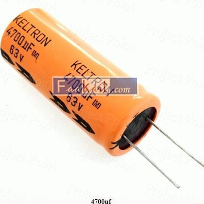 Picture of 4700uf  Keltron  Electrolytic Capacitor