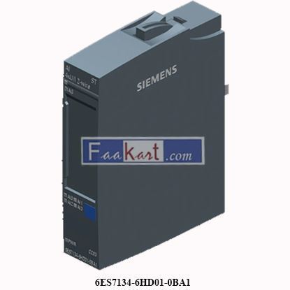 Picture of 6ES7134-6HD01-0BA1  Siemens  ANALOG INPUT MODULE