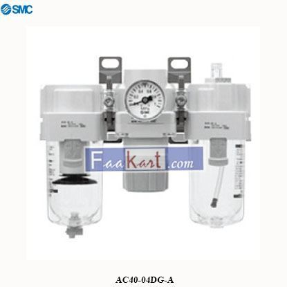 Picture of AC40-04DG-A  SMC  Regulator - Filter, Lubricator