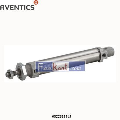 Picture of 0822333503  EMERSON – AVENTICS  Pneumatic Piston Rod Cylinder   MNI-DA-20-0050-D-31-01-1-00-000-00
