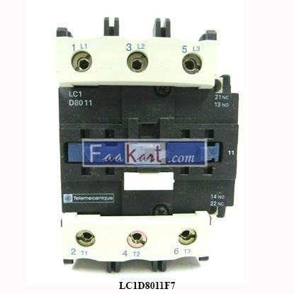 Picture of LC1D8011F7  SCHNEIDER ELECTRIC  CONTACTOR