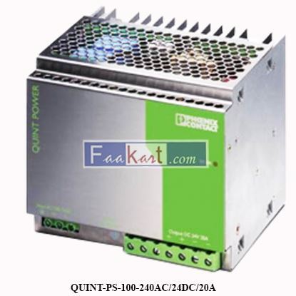 Picture of QUINT-PS-100-240AC/24DC/20A  PHOENIX CONTACT  POWER SUPPLY UNIT