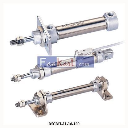 Picture of MCMI-11-16-100  MINDMAN  MCMI ISO 6432 Miniature Cylinder